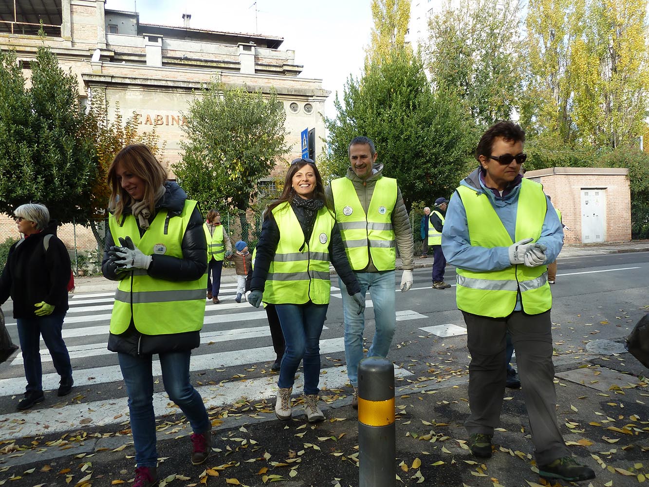 PULIZIA DEL PARCO con la partecipazione dei cittadini di Casteldebole