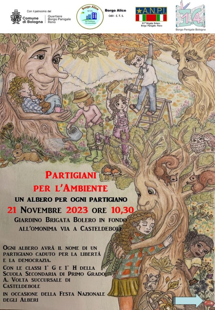 Partigiani per l'ambiente: un albero per ogni partigiano